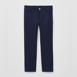 JOHNNIE-O Boys Cross Country PrepFormance Navy Blue Chino Pants